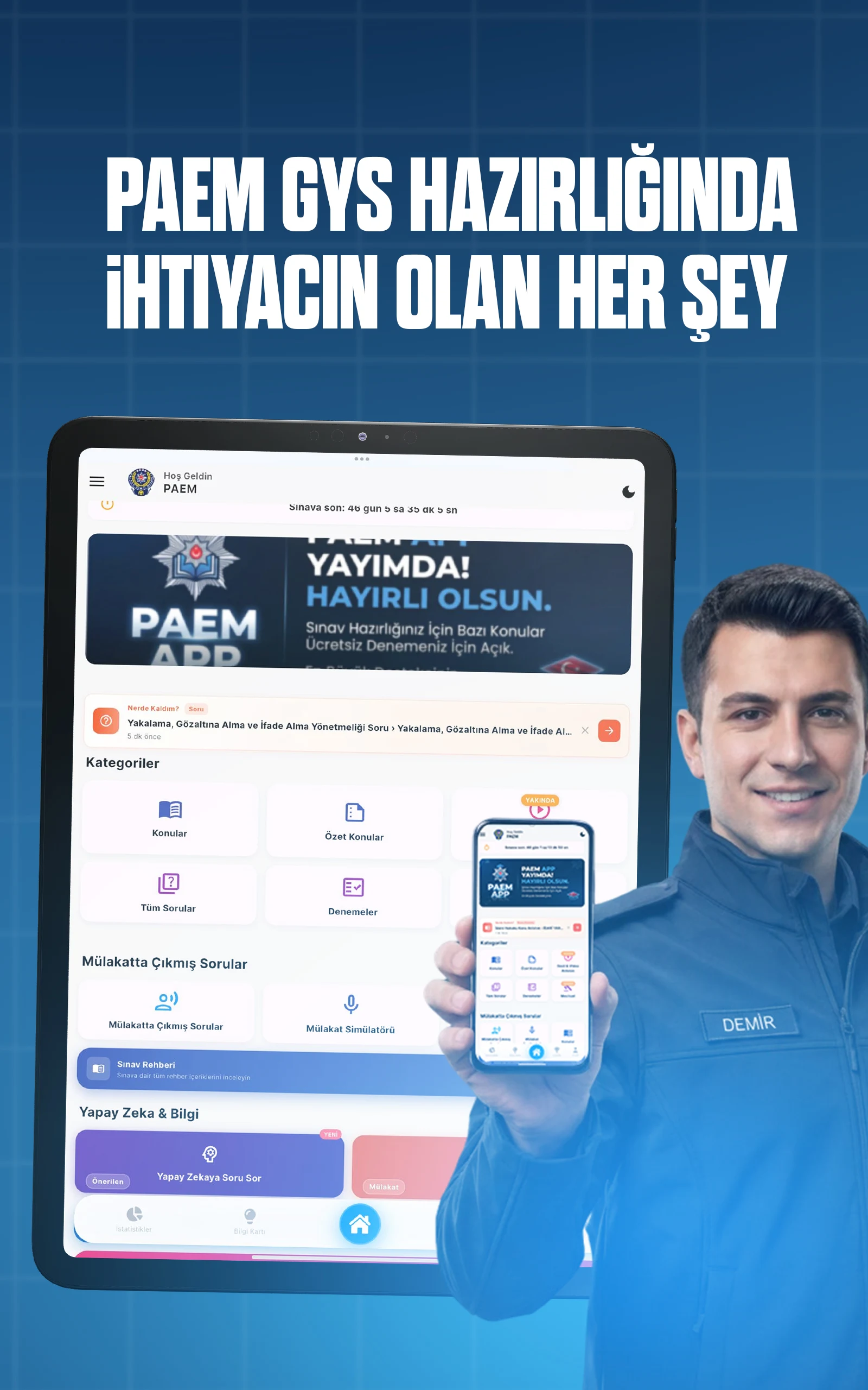 PAEM APP Komiser Ol! screenshot
